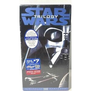 Star Wars Trilogy VHS Set ORIGINAL Films Factory Sealed 1995 BRAND NEW